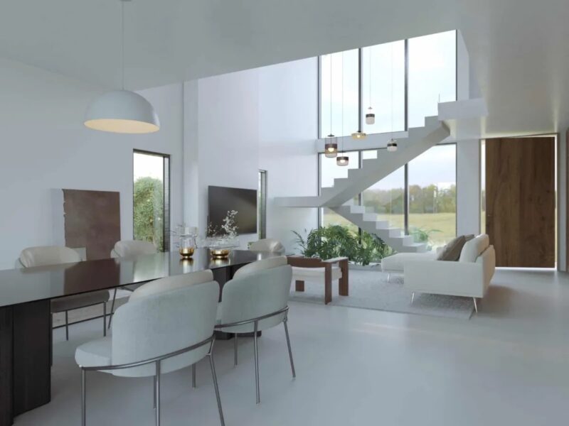 Casa a estrenar en country Banco Provincia