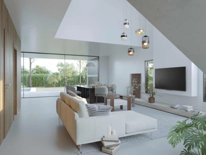 Casa a estrenar en country Banco Provincia